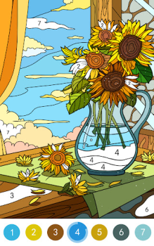 تحميل Daily Coloring Paint by Number ألعاب الطاولة لنظام أندرويد لقطة شاشة 2