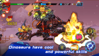 تحميل Dino Robot:The war of dinosaur ممر لنظام أندرويد لقطة شاشة 4