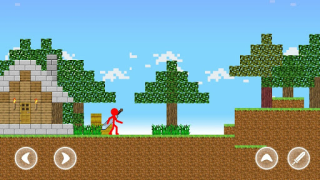 تحميل Red Stickman Parkour Fighter مغامرة لنظام أندرويد لقطة شاشة 2