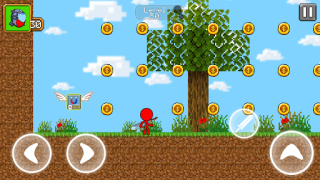 تحميل Red Stickman Parkour Fighter مغامرة لنظام أندرويد لقطة شاشة 3