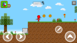 تحميل Red Stickman Parkour Fighter مغامرة لنظام أندرويد لقطة شاشة 4