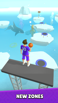 تحميل Hoop World: Flip Dunk Game 3D الألعاب الرياضية لنظام أندرويد لقطة شاشة 3