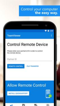 تحميل TeamViewer Remote Control عمل لنظام أندرويد لقطة شاشة 2