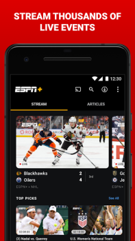 تحميل ESPN رياضة لنظام أندرويد لقطة شاشة 3