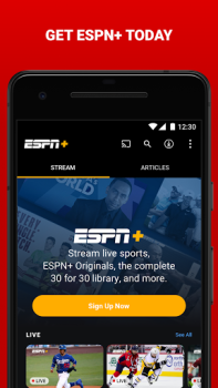 تحميل ESPN رياضة لنظام أندرويد لقطة شاشة 4