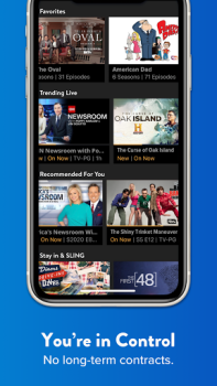 تحميل Sling TV: Live TV + Freestream وسائل الترفيه لنظام أندرويد لقطة شاشة 5