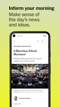 تحميل The New York Times الأخبار والمجلات لنظام أندرويد لقطة شاشة 4