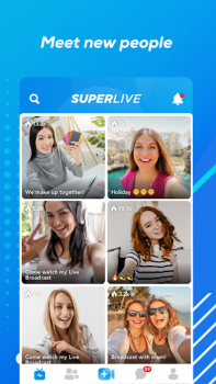 تحميل SuperLive الاجتماعية لنظام أندرويد لقطة شاشة 3