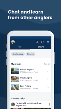 تحميل Fishbrain - Fishing App رياضة لنظام أندرويد لقطة شاشة 7