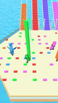 تحميل (Bridge Race) اسم اللعبة ألعاب عارضة لنظام أندرويد لقطة شاشة 2