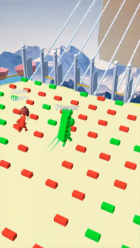 تحميل (Bridge Race) اسم اللعبة ألعاب عارضة لنظام أندرويد لقطة شاشة 3