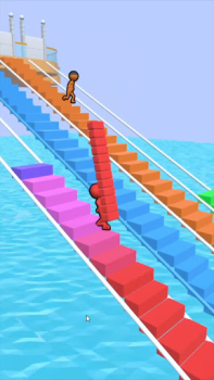 تحميل (Bridge Race) اسم اللعبة ألعاب عارضة لنظام أندرويد لقطة شاشة 4