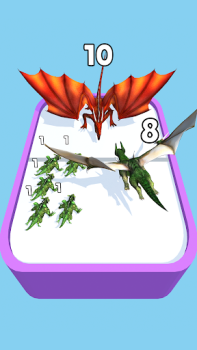 تحميل Merge Master: Dinosaur Monster ممر لنظام أندرويد لقطة شاشة 2