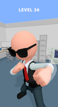 تحميل Crazy Office لعبة صفع وتحطيم ممر لنظام أندرويد لقطة شاشة 2