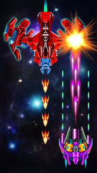 تحميل Galaxy Attack: Alien Shooting ممر لنظام أندرويد لقطة شاشة 4