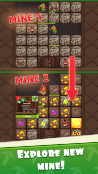 تحميل Gnome Diggers: Mining games المحاكاة لنظام أندرويد لقطة شاشة 2