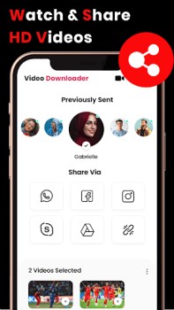 تحميل Video Downloader With VPN مشغلات الفيديو والمحررين لنظام أندرويد لقطة شاشة 2