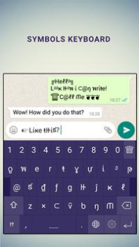 تحميل Text converter (текст символам إضفاء الطابع الشخصي لنظام أندرويد لقطة شاشة 2