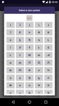 تحميل Text converter (текст символам إضفاء الطابع الشخصي لنظام أندرويد لقطة شاشة 7