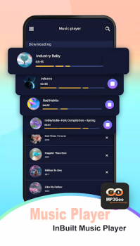 تحميل Mp3Goo - Mp3 Music Downloader الموسيقى والصوت لنظام أندرويد لقطة شاشة 2