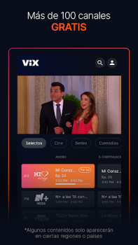 تحميل ViX: TV, Deportes y Noticias وسائل الترفيه لنظام أندرويد لقطة شاشة 2