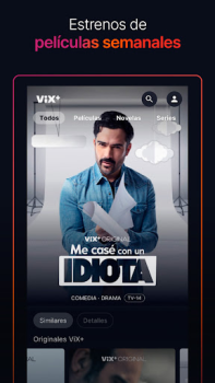 تحميل ViX: TV, Deportes y Noticias وسائل الترفيه لنظام أندرويد لقطة شاشة 6
