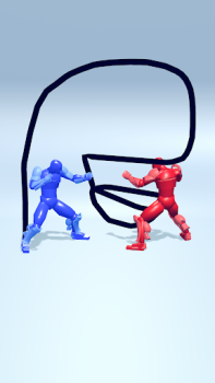 تحميل Draw Action: Freestyle Fight العاب اكشن لنظام أندرويد لقطة شاشة 2