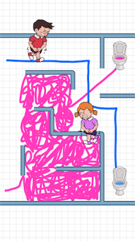 تحميل Toilet Rush Race: Pee Master الألغاز لنظام أندرويد لقطة شاشة 5