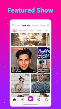 تحميل كون صداقات جديدة في LiveMe+ الاجتماعية لنظام أندرويد لقطة شاشة 3