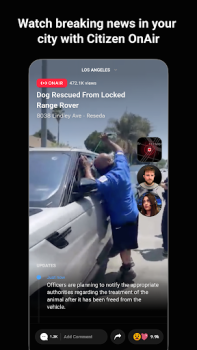 تحميل Citizen: Local Safety Alerts الأخبار والمجلات لنظام أندرويد لقطة شاشة 3