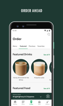 تحميل Starbucks طعام و شراب لنظام أندرويد لقطة شاشة 3