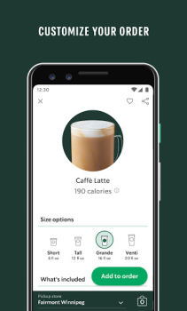 تحميل Starbucks طعام و شراب لنظام أندرويد لقطة شاشة 4