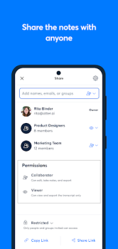 تحميل Otter: Transcribe Voice Notes عمل لنظام أندرويد لقطة شاشة 6
