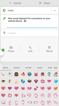 تحميل Sliding Emoji Keyboard - iOS متنوع لنظام أندرويد لقطة شاشة 4