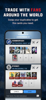 تحميل Topps® NHL SKATE™ Card Trader رياضة لنظام أندرويد لقطة شاشة 3