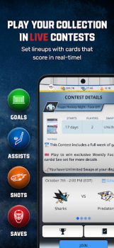 تحميل Topps® NHL SKATE™ Card Trader رياضة لنظام أندرويد لقطة شاشة 5