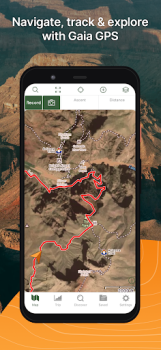تحميل Gaia GPS: Offroad Hiking Maps الخرائط والملاحة لنظام أندرويد لقطة شاشة 2