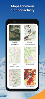تحميل Gaia GPS: Offroad Hiking Maps الخرائط والملاحة لنظام أندرويد لقطة شاشة 4