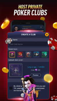 تحميل PokerBROS: Play NLH, PLO, OFC الاجتماعية لنظام أندرويد لقطة شاشة 5
