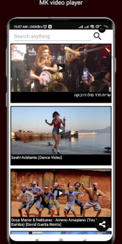 تحميل MK Video Player وسائل الترفيه لنظام أندرويد لقطة شاشة 5