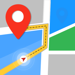 الشعار GPS, Maps, Voice Navigation & 
