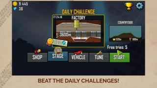 تحميل Hill Climb Racing سباق لنظام أندرويد لقطة شاشة 5