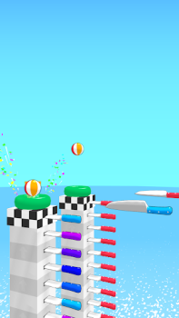 تحميل Ball Up: Knife Racing العاب اكشن لنظام أندرويد لقطة شاشة 4