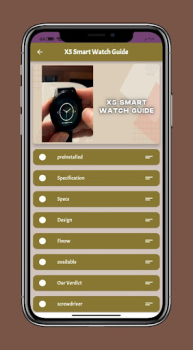 تحميل X5 Smart Watch Guide التعليم لنظام أندرويد لقطة شاشة 7