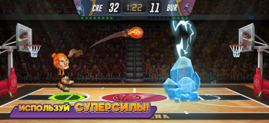 تحميل Basketball Arena: لعبة أونلاين الألعاب الرياضية لنظام أندرويد لقطة شاشة 2