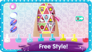 تحميل Hello Kitty Nail Salon ألعاب عارضة لنظام أندرويد لقطة شاشة 2