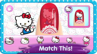 تحميل Hello Kitty Nail Salon ألعاب عارضة لنظام أندرويد لقطة شاشة 3