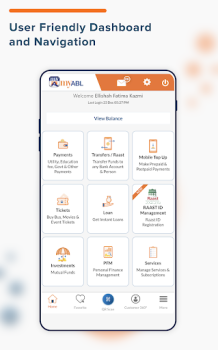 تحميل myABL المالية لنظام أندرويد لقطة شاشة 2