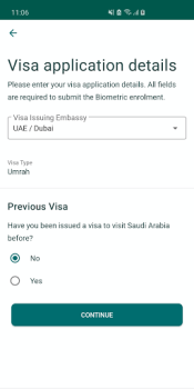 تحميل Saudi Visa Bio يسافر لنظام أندرويد لقطة شاشة 3