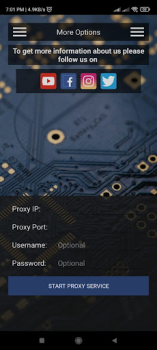 تحميل College Proxy أدوات لنظام أندرويد لقطة شاشة 2